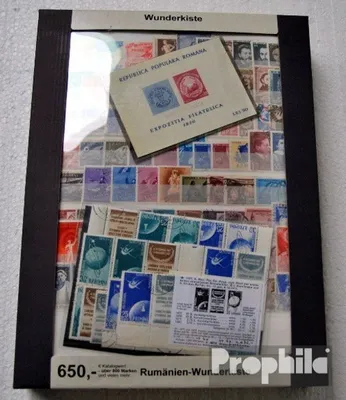 Produktbild von Briefmarken Rumänien Wunderkiste Nr. 22
