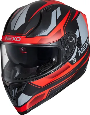 Produktbild von Nexo Integralhelm Sport II Rot Dekor #20 XS
