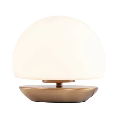 Obrázok produktu pre Steinhauer - stolná lampa - Ancilla - bronz - sklo kov - Ø 17cm - G9 - 7932BR