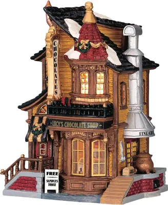 Obrázek produktu pro Vánoční chalupa Lucy's chocolate shop LED
