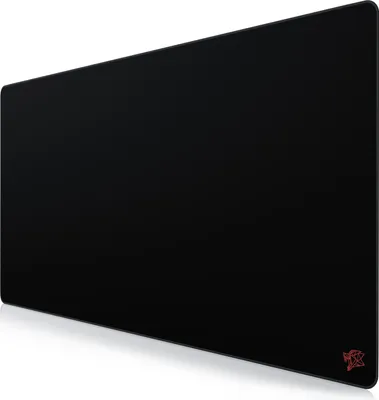 Produktbild von Titanwolf Gaming Mauspad, XXXL Speed Mousepad 1200 x 600 mm, Geschwindigkeit & Präzision, Logo rot