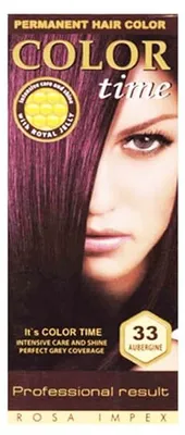 Imagen del producto de Color Time: Tinte permanente para el cabello, color lila, 100 ml