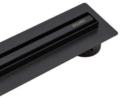 Immagine prodotto di BALNEO, scarico a filo pavimento Slim&Low ProLine, colore nero, 70 cm