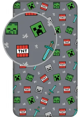 Produktbild von Blatt Minecraft Wir haben das 90x200x25 cm