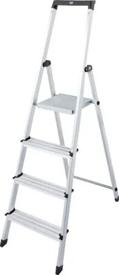Produktbild von KRAUSE Stehleiter MONTO Solidy alu 4 Stufen, H: 160,0 cm