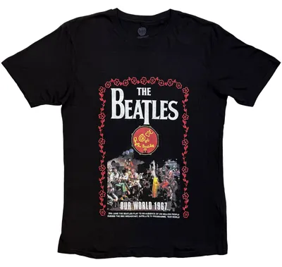 Produktbild von The Beatles Our World 1967 Black XL T-Shirt