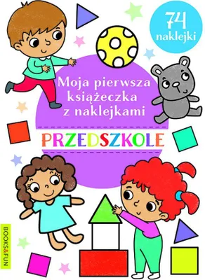 Produktbild von Moja pierwsza książeczka z naklejkami Przedszkole