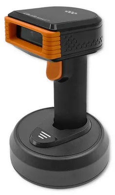 Obrázek produktu pro Qoltec Wireless 1D Barcode Reader | 2D |+ Docking Station
