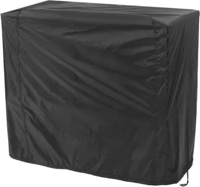 Produktbild von Schwarze Grillabdeckung, UV-/wasser-/feuchtigkeitsbeständig, staub-, wasser- und windabweisend, für Grills im Freien, Garten, Terrasse (80 x 66 x 100 cm)