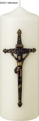 Produktbild von Gedenkkerze, Trauerkerze 20 x 7 cm, Nr. 38
