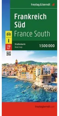 Produktbild von Frankreich Süd, Straßenkarte 1:500.000, freytag & berndt