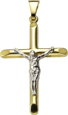 Produktbild von F Anhänger 333/- Gold 3,4cm mehrfarbig 371340601