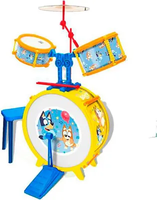 Produktbild von Schlagzeug Bluey Für Kinder 55 x 36 x 38 cm