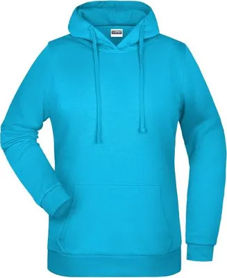 Produktbild von Promo Hoody Lady Klassisches Kapuzensweat turquoise, Gr. XL