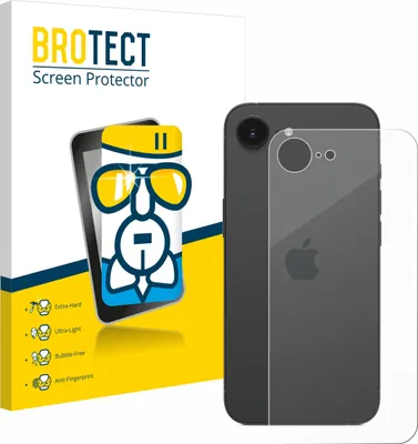 Produktbild von BROTECT Schutzglas für Apple iPhone 16e / 17e Schutzfolie Panzer Folie Glas Display Schutz klar