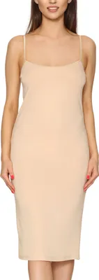 Image de Merry Style Jupon pour femme Jupon à bretelles réglables MS10-402 (Nude, S)