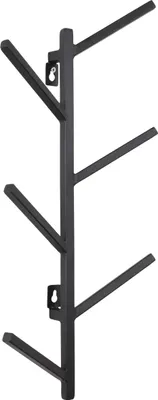 Image de LOFT42 Portemanteau sur pied - Noir - Métal - 5 crochets - 55 x 25 x 8