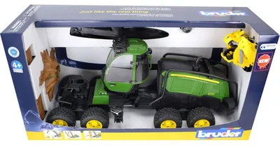 Produktbild von BRUDER John Deere 1270G, 4 Jahr(e), Acrylnitril-Butadien-Styrol (ABS), Schwarz, Grün, Gelb