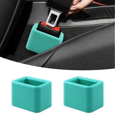 Productafbeelding van Veiligheidsgordelhouder - Silicone - Muntgroen