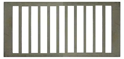 Grillroster für Pellets, Serie 1000, 106 x 50 mm, 4 mm dick