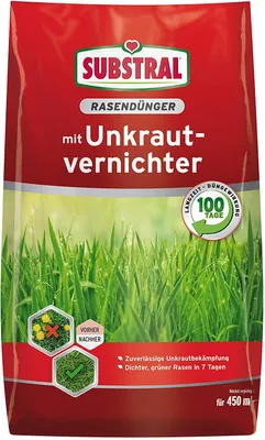 Produktbild von Substral Rasendünger mit Unkrautvernichter 9 kg