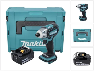 Produktbild von Makita DTS 141 G1J Akku Impulsschrauber 18 V 40 Nm 1/4" Brushless + 1x Akku 6,0 Ah + Makpac - ohne Ladegerät