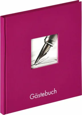 Produktbild von Walther, GB-205-Y,Gästebuch Fun, 23x25 cm, violett