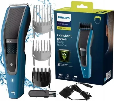 Zdjęcie produktu dla Bezprzewodowa Maszynka Do Strzyżenia Philips 28 Długości Samozaciepiące Się Ostrza