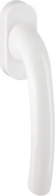 Produktbild von Hoppe Tokyo Fenstergriff F9016 Aluminium verkehrsweiß beschichtet, 0710/U26, 7 - 40 mm Vierkant