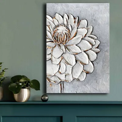 Image de Wallity, 70100GSC-011, Peinture décorative sur toile, Multicolore, 100 % TOILE, 70 x 100 cm