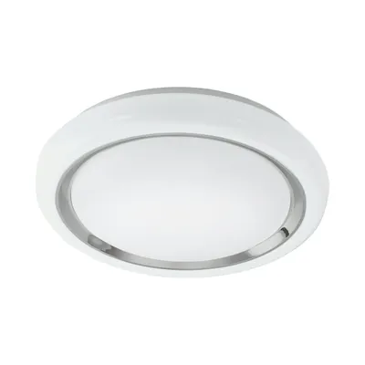 Produktbild von Eglo 96023 CAPASSO LED Deckenleuchte 18W Ø340mm Weiss Chrom warmweiss