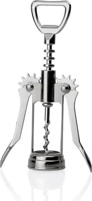 Productafbeelding van 20 kurkentrekkers met flesopener, 17 cm, messing, verchroomd, met flesopener