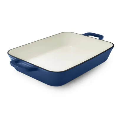 Immagine prodotto di Casseruola in ghisa smaltata Grand feu da 3,2 l in blu