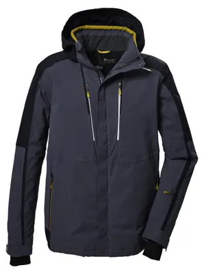 Produktbild von Killtec Herren Skijacke/Funktionsjacke mit abzippbarer Kapuze und Schneefang KSW