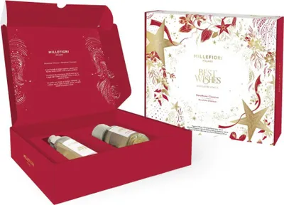 Zdjęcie produktu dla Millefiori Panettone Classico Gift Set, Butelka na perfumy, Dyfuzor z zapachem trzcinowym