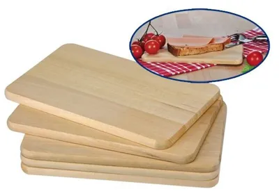 Produktbild von 5x dřevěná snídaňová prkénka
