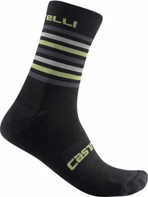 Produktbild von CASTELLI Gregge 15 Socks Men black/dark gray - 4517560-010-36-39