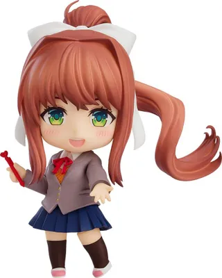 Produktbild von Doki Doki Literature Club! Nendoroid Actionfigur Monika (Wiederveröffentlichung) 10 cm