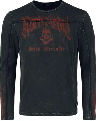 Produktbild von Rock Rebel by EMP Herren multicolores Langarmshirt mit Allover-Print L