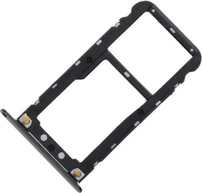 Produktbild von Für Xiaomi Redmi 5 Plus Sim Karten Halter Schwarz