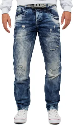 Produktbild von Cipo & Baxx Herren Jeans CD104 Blau W34/L34