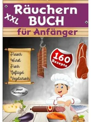 Produktbild von XXL Räuchern Buch für Anfänger