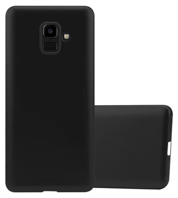 Immagine prodotto di Cadorabo custodia protettiva per Samsung Galaxy J6 2018 cover in nero custodia per telefono cellulare TPU custodia in silicone cover case