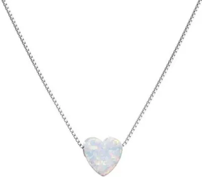 Immagine prodotto di Collana romantica con opale sintetico 12048.1