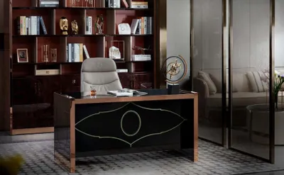 Produktbild von Tisch Stuhl Büroschrank Arbeitszimmer Neu Kreative Modern Design Möbel Luxus