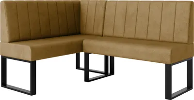 Produktbild von JKG Meble Eckbank fur Essizmmer - Eckbank Küche - Küchenbank - Modern Sitzecke Küche - Stoff Velours - Monolith 48 - 130x170cm