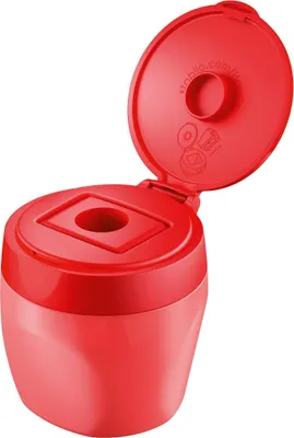 Produktbild von STABILO woody 3 in 1, Dosenspitzer rot