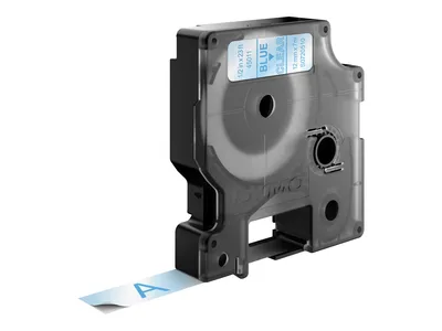 Immagine prodotto di DYMO D1 Standard - Blue on Transparent - 12mm nastro per etichettatrice