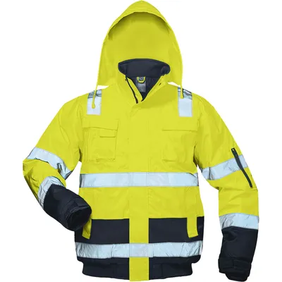 Produktbild von Warnpilotenjacke Axel,Gr.L,gelb/blau
