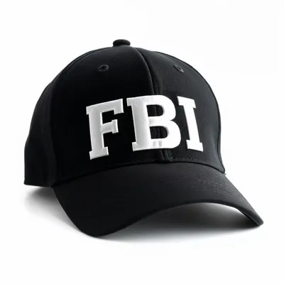 Produktbild von FBI Polizei Cap Kappe Schilmütze Basecap – Swat FBI Mütze als Kostüm Accessoire für Verkleidung Kostüm – Damen & Herren, Fasching Karneval